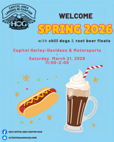Welcome Spring 2026 - chili dogs and root beer floats | Capitol Area ...